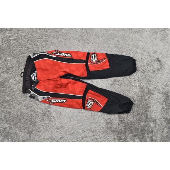 Shift Rise Against Red & Black Biker Pants Nylon Size 28 Women's Racing Pants - Picture 4 of 10